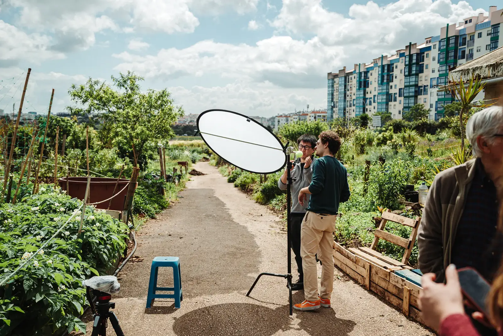 Production sur plateau — captation